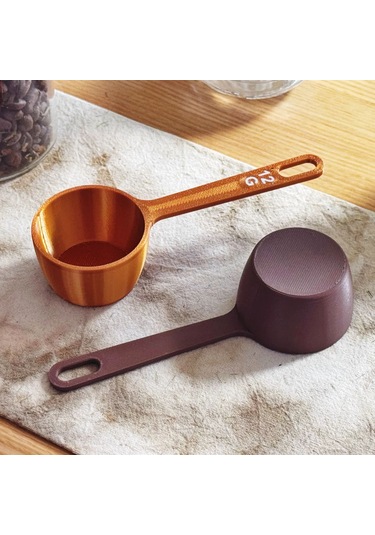 Plastik Kahve Kaşığı 12g Ölçekli 3 Adet