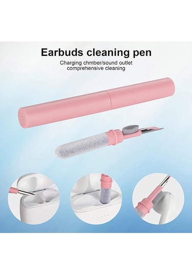 Yeşil Fonken Bluetooth Kulaklık Temizleme Kiti İçin Kulaklık Kutusu Temizleme Aracı Fırça Kalem Kulaklık