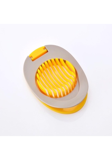 Mavi Çok Fonksiyonlu Yumurta Dilimleme Bölüm Kesici Bölücü Plastik Yumurta Ayırıcı Kesim Yumurta Cihazı Yaratıcı Yumurta Kesici Aletler Mutfak Gadget Mavi