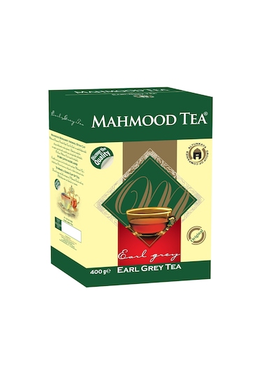 Mahmood Tea Earl Grey Bergamotlu Seylan Dökme Çay Kutu 400 G
