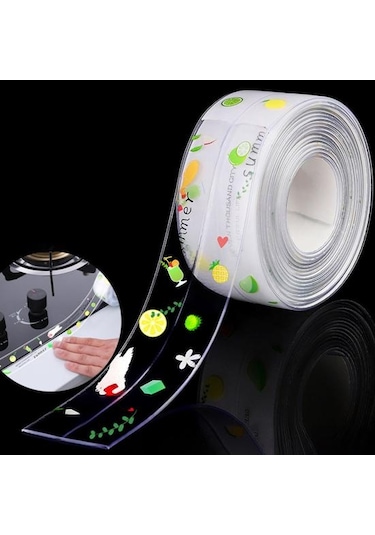 Kalafat Bandı Kendinden Yapışkanlı Su Geçirmez Mastik Kalafat Şerit Kabuğu Ve Sopa Zemin Duş Duvar Karosu Kenar Koruyucu Banyo Mutfak İçin A