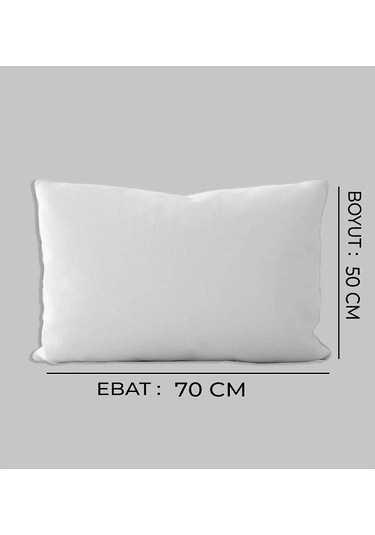 1 Adet Gold Serisi 1000 Gram Silikon Yastık Beyaz