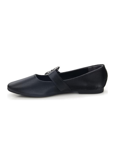 Papuçcity Fendi 03468 Kadın Günlük Babet Sıyah