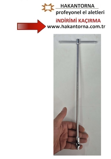 Hakantorna- Rico 1/4 Mafsallı T Kol Lokma Kolu Tutucu