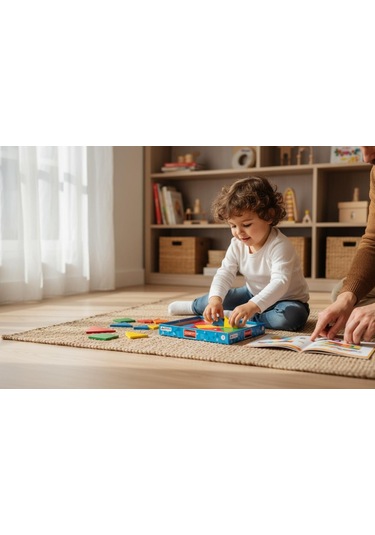 Tangram Montessori Eğitim Oyunu - Ahşap Zeka Ve Şekil Geliştirme Seti 7 Parça