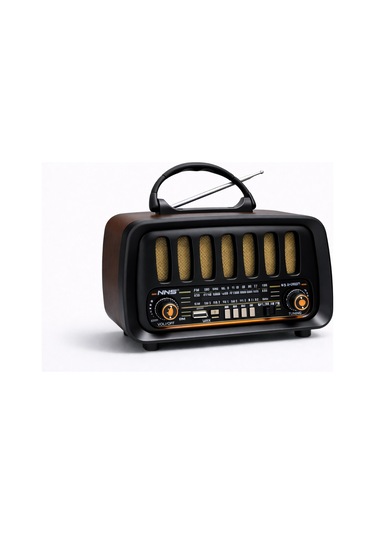 Ns-8129 Retro Tasarımlı Nostaljik Radyo Bluetooth Hoparlör