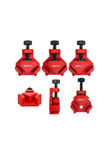 Rox Wood 0302 Köşe Ve T-tipi Bağlantı Hızlı İşkence Seti 2-26 Mm