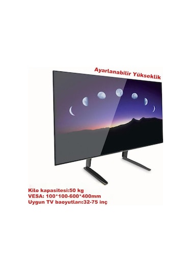 Dailytech 32 75" Lcd Led Sabit Ekran Evrensel Masaüstü Tv Standı