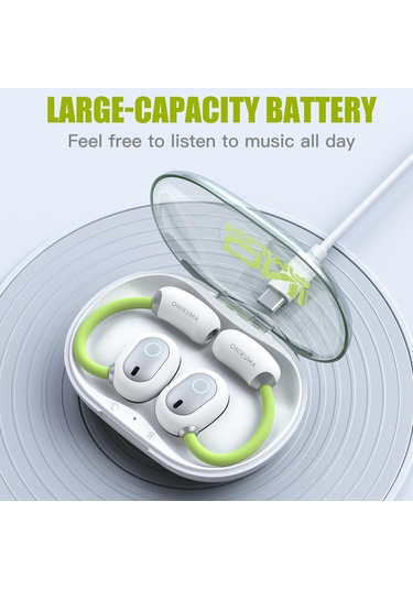 Onıkuma T25 Sport Kablosuz Bluetooth Kulaklık Beyaz