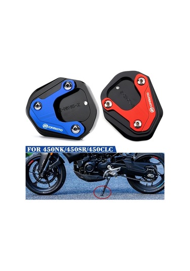 Xuweiwei Red Cfmoto 450nk 450sr 450clc 2023 2024 Motorcycle Cnc Yan Destek Genişletme Pedalı Aksesuar