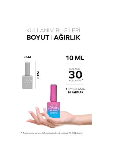 Shelby 10 Ml. A024 Kalıcı Oje