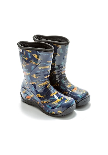 Twigy Vinç Kamyon Çocuk Yağmur Çizmesi 24/29 AA0973 Kamuflaj