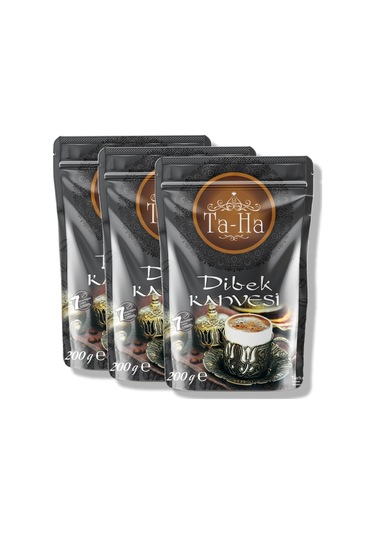 TA-HA DİBEK KAHVESİ 200 GR 3 LI SET