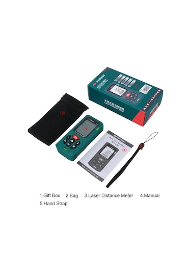Dijital Lazer Metre Mesafe Ölçer 40 Metre 40m