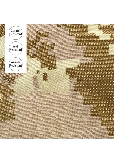 Willowhaven Deniz Mavisi Outdoor Askeri Desenli Spor Çantası, 16x8x30cm, Nylon-polyester, Geniş Hacimli, Bölmeli, Mavi Mavi