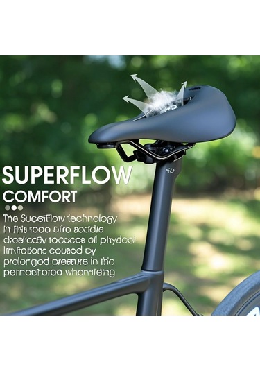 Ximistore9 Ergonomik Yolluk Bisiklet Saddle - Yüksek Esnek, Konforlu, Havalandırmalı, Baskı Dağıtıcı Kırmızı-beyaz Çok Renkli