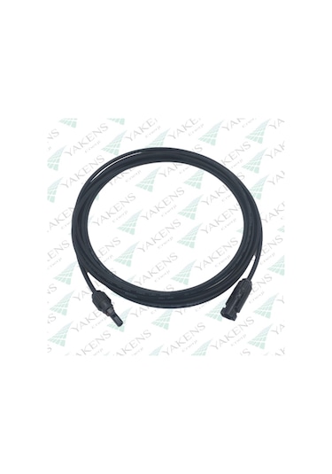 Güneş Paneli Uzatma Kablosu 30m+30m 6mm Çift Taraflı Mc4 Soketli Solar Ara Kablo Siyah Kırmızı