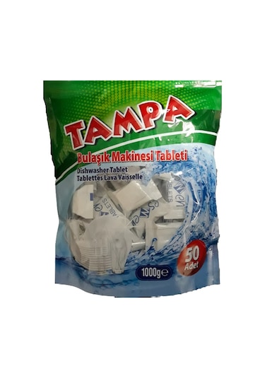 Tampa Hepsi Bir Arada Bulaşık Makinesi Deterjanı 50 Tablet