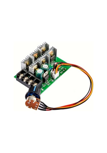 Xuweiwei 1 Bilgisayar 1 Adet Dc 9 55v 40a 2000w Pwm Dc Motor Hız Kontrol Cihazı Yüksek Güç Kontrolörü
