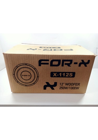 For-x 30cm Bass 1000w 250rms For-x X-112s Subwoofer 30cm