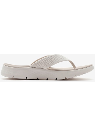 Skechers Go Walk Flex Sandal - Splendor Kadın Bej Parmak Arası Terlik 141404 Nat Bej Skechers Go Walk Flex Sandal - Splendor Kadın Bej Parmak Arası Terlik 141404 Nat Bej