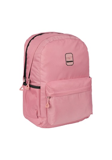 3 Bölmeli Su Geçirmez Kumaş Tablet Bölmeli Seyahat Sırt Çantası 2115s-pembe Pembe