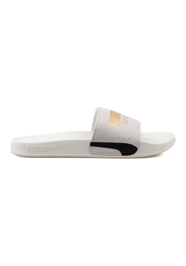 Puma Leadcat 2.0 Suede Classic Unisex Terliği 38487202 Beyaz 001