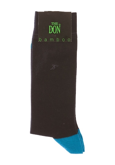The Don Lacivert-Mavi Renk Erkek Bambu Çorap Lacivert - Mavi