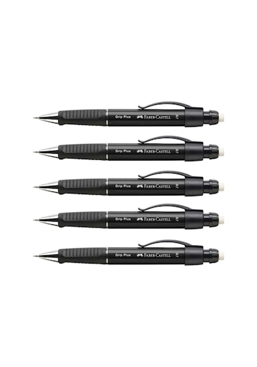 Faber Castel Grıp Plus 0,7 Black 5adet Siyah