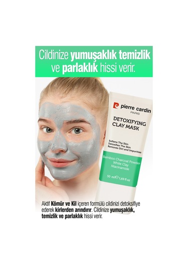 Pierre Cardin Gözenek Arındırıcı Yüz Bakım Maskesi 50 ML