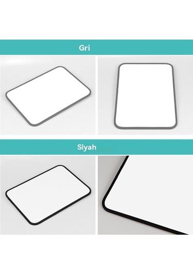 Çocuklara Yazmayı Ve Karalamayı Öğretmek İçin Çift Taraflı Manyetik Not Defteri Mavi