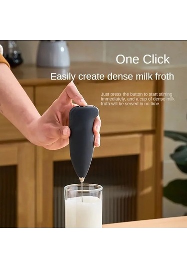 Ulzyvf Yumurta Taşınabilir Süt Siyah Siyah Mutfak Mini Mikseri Köpürtücü Köpürtücü Karıştırıcılar Karıştırıcı Kahve Ev Elektrikli El Çırpma Çırpıcı Cappuccino Aracı Dn Siyah