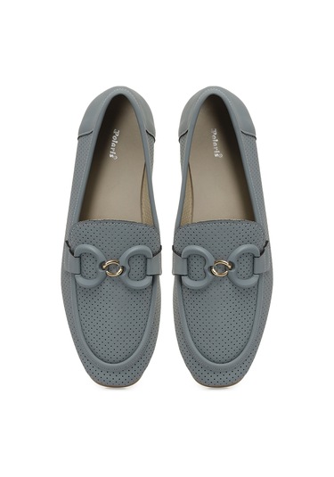 Polaris 325010t.z 5fx Mavi Kadın Loafer 000000000101975561 Mavi