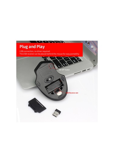 Springsun Ywyt G838 2.4Ghz 2400 DPİ Kablosuz Optik Mouse