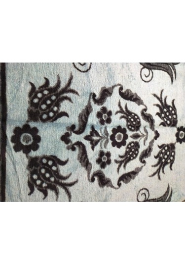 Algelsineve Çift Kişilik Lüks Peluş Akrilik Uşak Battaniyesi Lacivert