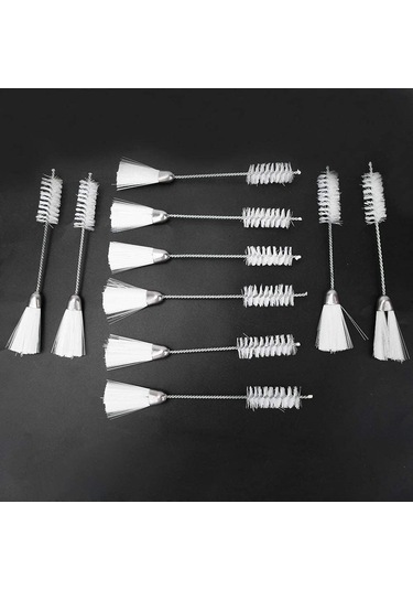 Uçlu Dikiş Makinesi Temizleme Fırçası, Naylon Paslanmaz Çelik Tem