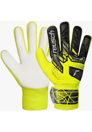 Reusch Attrakt Starter Solid Kaleci Eldiveni 5570514-2014 Sarı - Siyah
