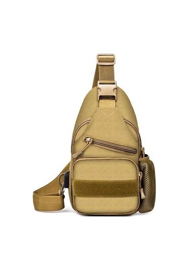 Tongxida Outdoor Askeri Çanta Su Geçirmez, Usb Portlu, Cepli, Tek Omuzlu Göğüs Çantası Model 2 Çok Renkli