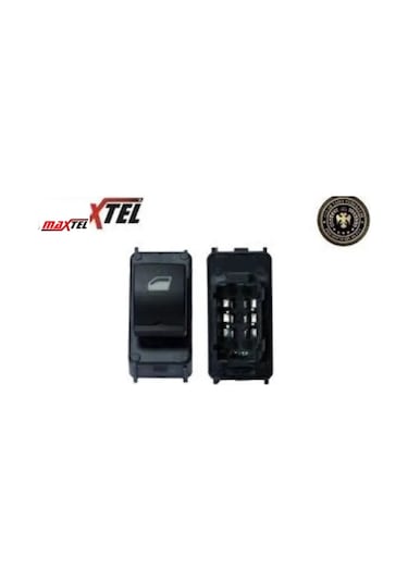 Cam Açma Düğmesi Ön 6fiş Siyah 301-c3-ds3 10-15