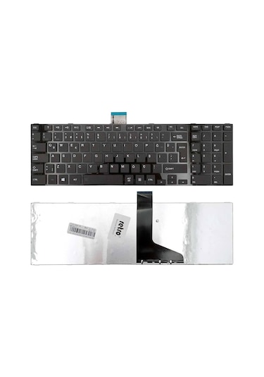 Toshiba Satellite C855 İle Uyumlu Notebook Klavye - Siyah - Tr - Çerçeveli