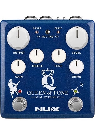 Nux Ndo-6 Queen Of Tone Dual Overdrive Pedalı