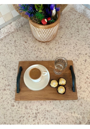 Sammwood Doğal Ahşap Tepsi ,sunum Tepsisi , Sunumluk