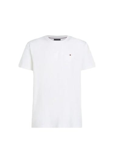 Tommy Hilfiger Mw0mw33202 Luxury Erkek Tişört Beyaz