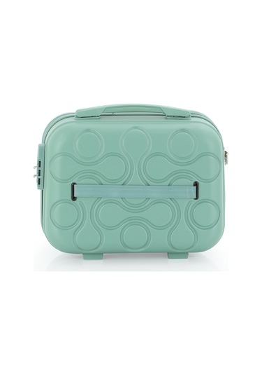 Mçs Polipropilen 3lü Valiz Seti Büyük & Kabin & Makyaj V376 S23sy1000053-set 10426 Su Yeşili