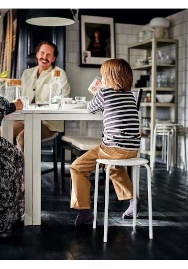 Ikea Marıus Mutfak Sandalyesi Tabure Translators 224696483 Beyaz