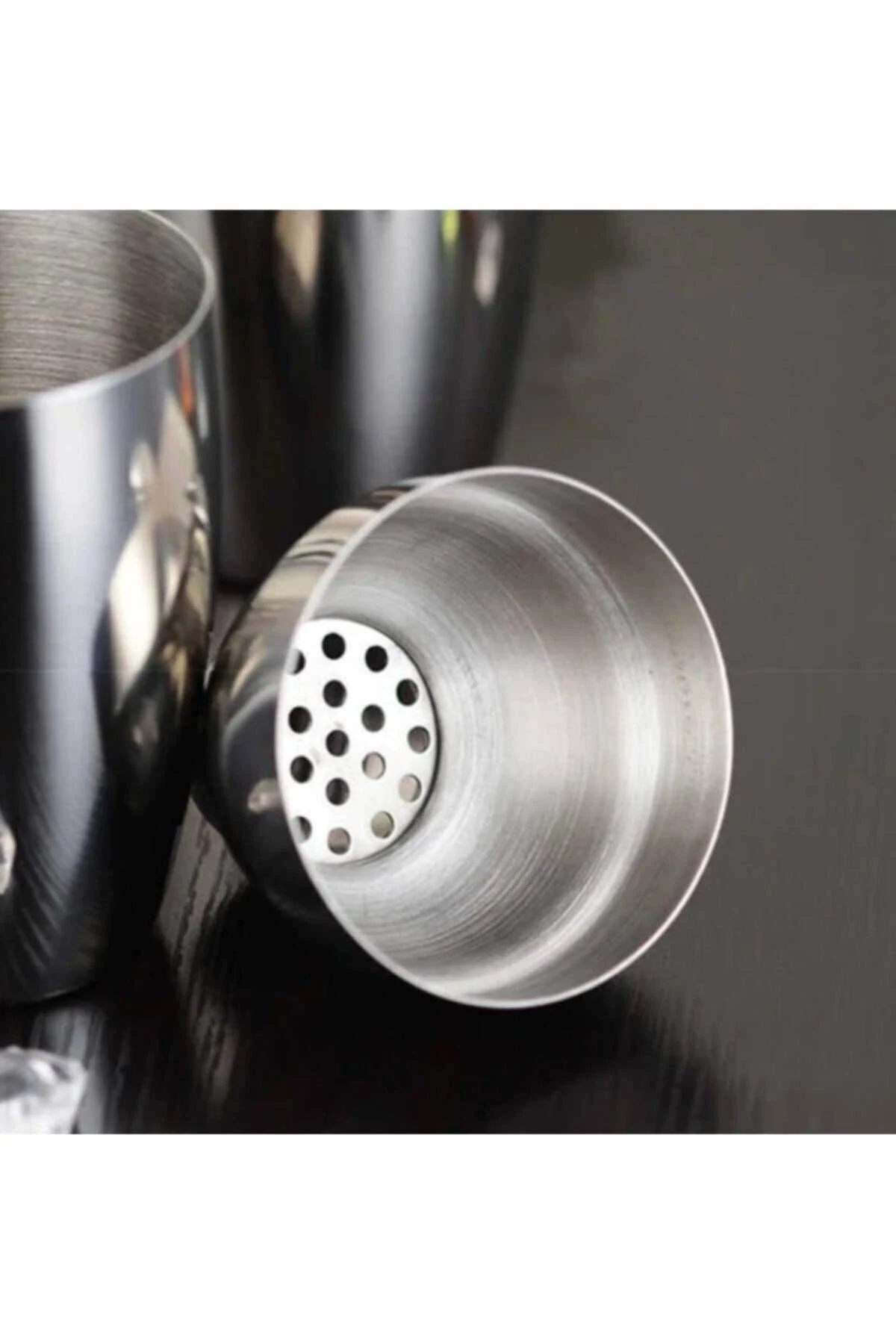 Kokteyl Shaker Krom 720 Cl Paslanmaz Çelik Alkol Karıştırıcı Cr