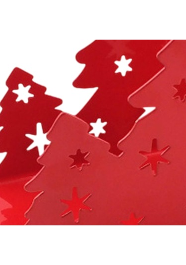 Homyl Mutfak Restoran Otel Için Yılbaşı Peçete Tutucu Kırmızı