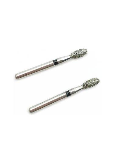 10 Adet 1.6mm Diş Yüksek Hızlı Burs Yüksek Hızlı El Aleti Türbin Elmas Matkap Parlatma Diş Hazırlama Bur Tr-22s