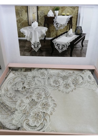 Secret Home Gülsü 5 Parça Salon Takımı Bej