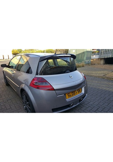 Renault Megane 2 Hb Cam Üstü Spoiler 2002-2012 Mükemmel Görünüm Boyalı Parlak Spoiler